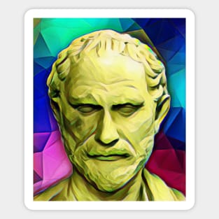 Megasthenes Colourful Portrait | Megasthenes Artwork 7 Magnet